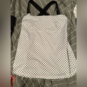 Polka dot Lululemon tank